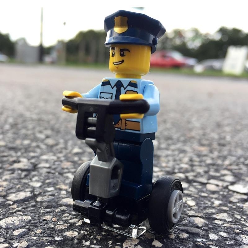 police Lego en Segway